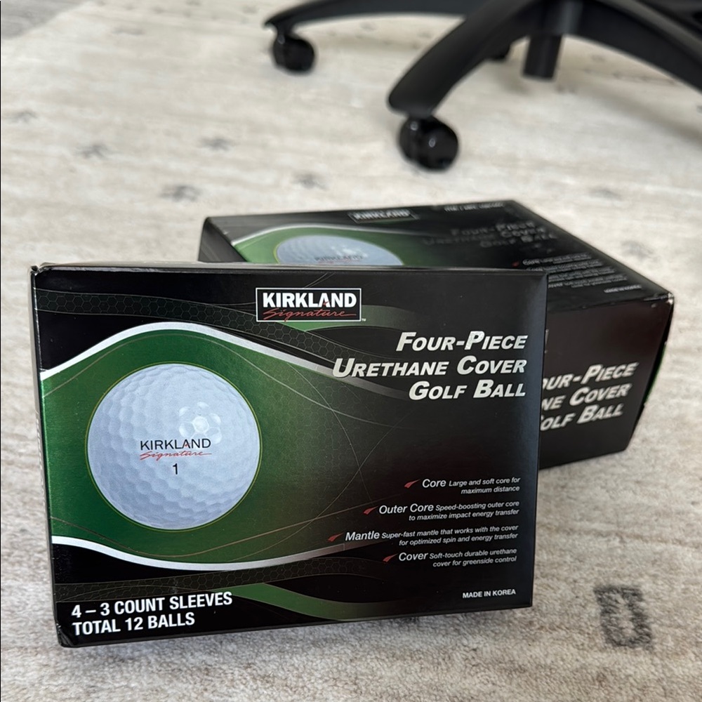 Kirkland Signature 4-Piece Golf Balls